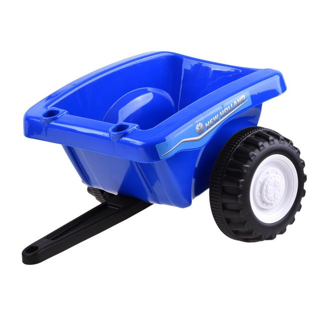 Vaikiškas paspiriamas traktorius su priekaba New Holland