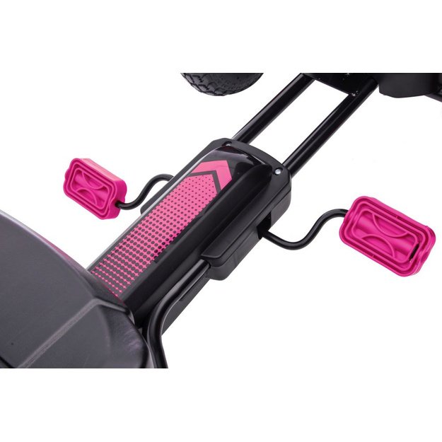 Velomobilis su pedalais Go-kart G18, rožinis