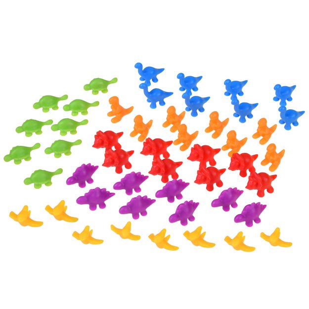 Montessori dinozaurų figūrėlių žaidimas 