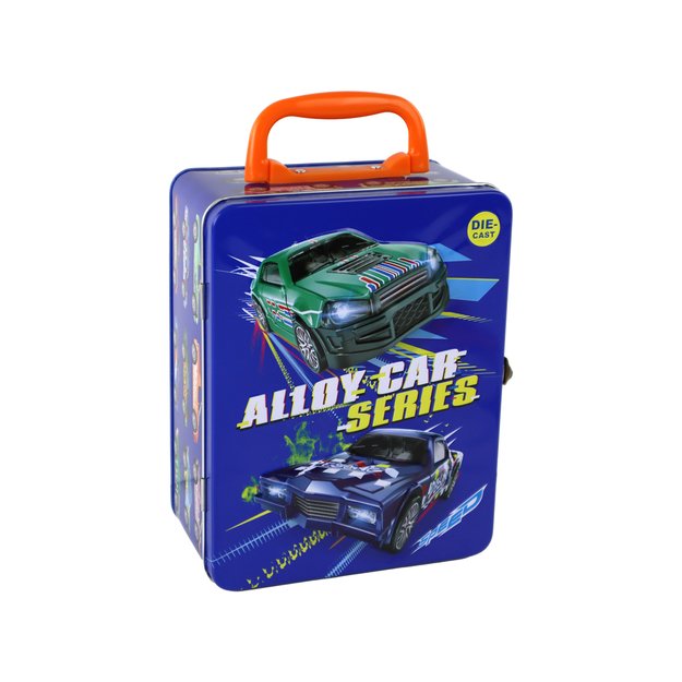 Automobilių rinkinys lagamine 12 vnt