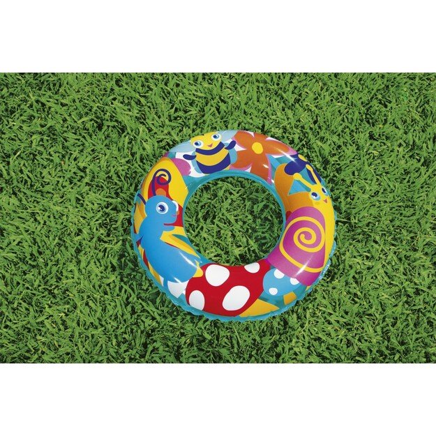 Pripučiamas plaukimo ratas vaikams su miško motyvais 56cm, BESTWAY