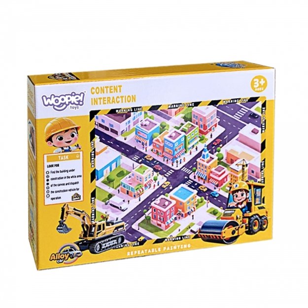 Vandens tapybos kilimėlis vaikams su priedais, WOOPIE 4