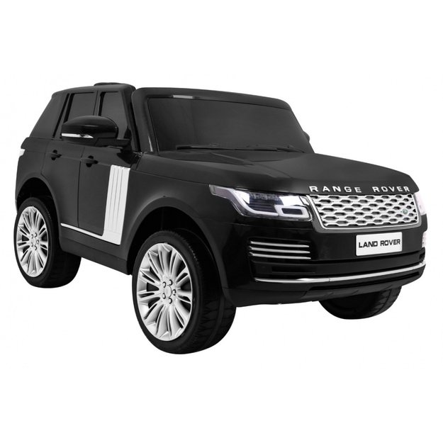 Dvivietis elektromobilis vaikams Range Rover HSE 4x4, juodas
