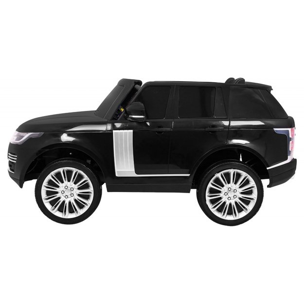 Dvivietis elektromobilis vaikams Range Rover HSE 4x4, juodas
