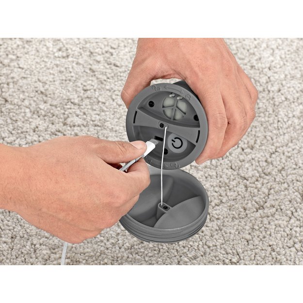 Dvivietis pripučiamas čiužinys su elektriniu siurbliu 203x152x36cm, Bestway