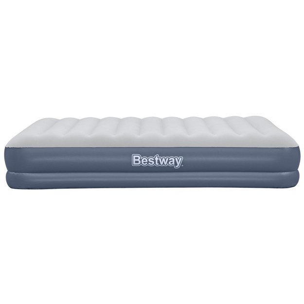 Dvivietis pripučiamas čiužinys su elektriniu siurbliu 203x152x36cm, Bestway