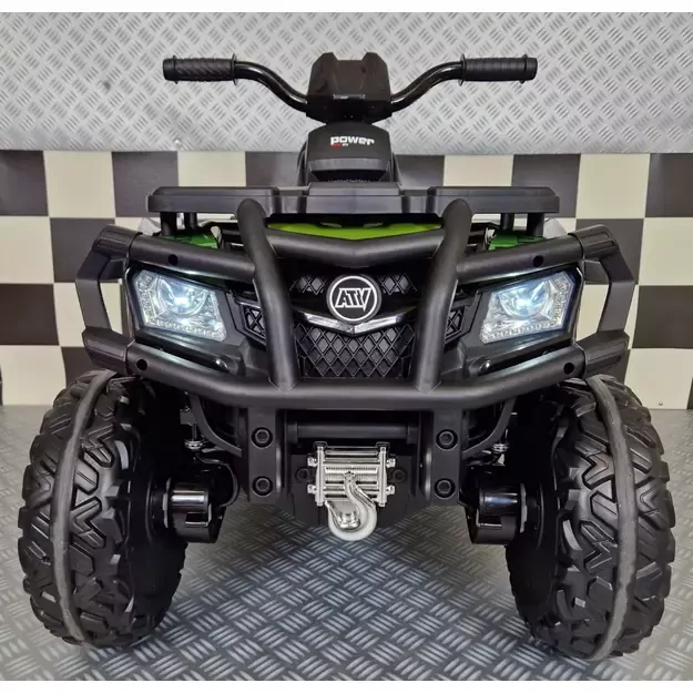 Elektrinis keturratis vaikams 4x4 320W 24 V, mėlynas 3