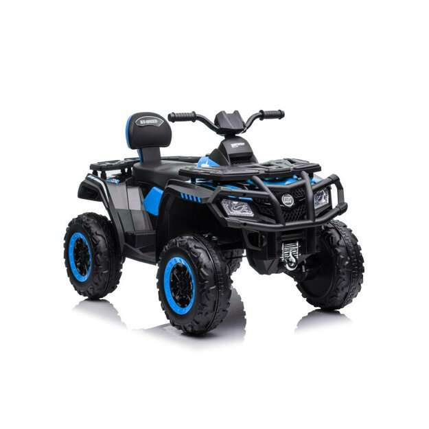 Elektrinis keturratis vaikams 4x4 320W 24 V, mėlynas
