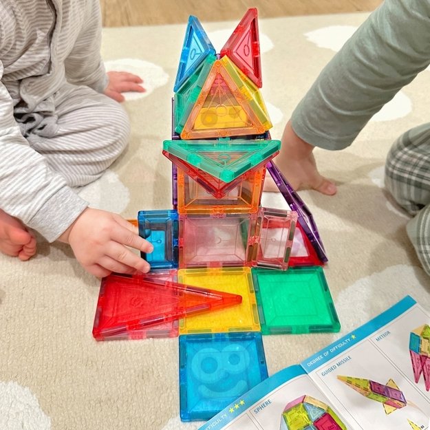 Magnetinės Montessori konstruktorius, WOOPIE 7