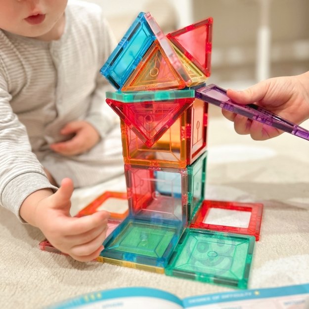 Magnetinės Montessori konstruktorius, WOOPIE 6
