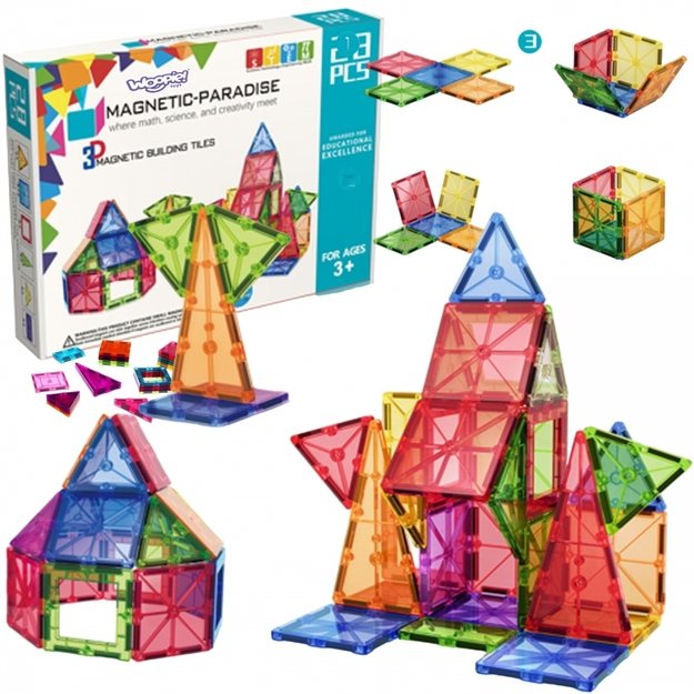 Magnetinės Montessori konstruktorius, WOOPIE