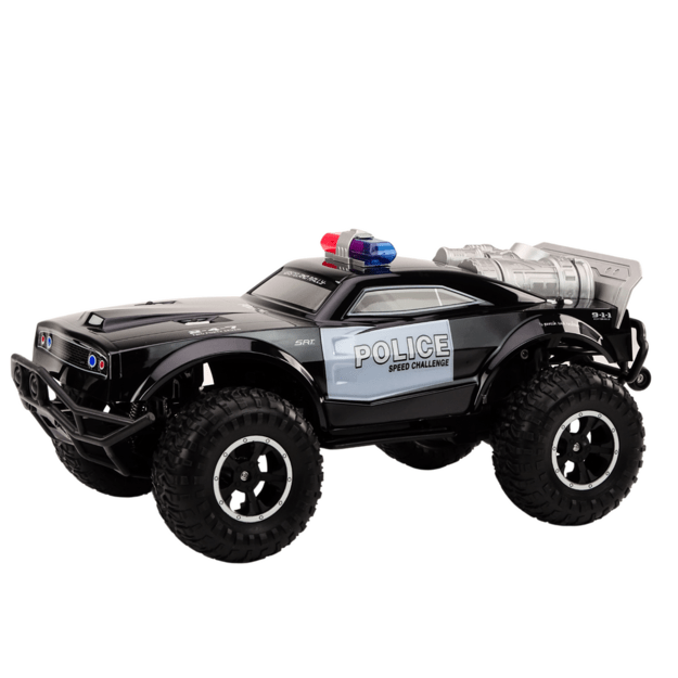 Nuotoliniu būdu valdomas 1:8 policijos visureigis  5