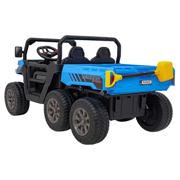 Dvivietis elektromobilis Farmer Truck Speed 900, mėlynas
