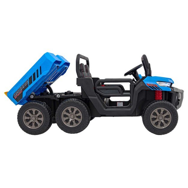 Dvivietis elektromobilis Farmer Truck Speed 900, mėlynas