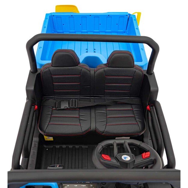 Dvivietis elektromobilis Farmer Truck Speed 900, mėlynas