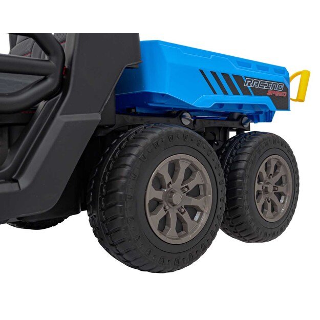 Dvivietis elektromobilis Farmer Truck Speed 900, mėlynas