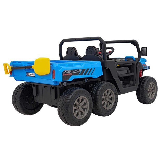 Dvivietis elektromobilis Farmer Truck Speed 900, mėlynas