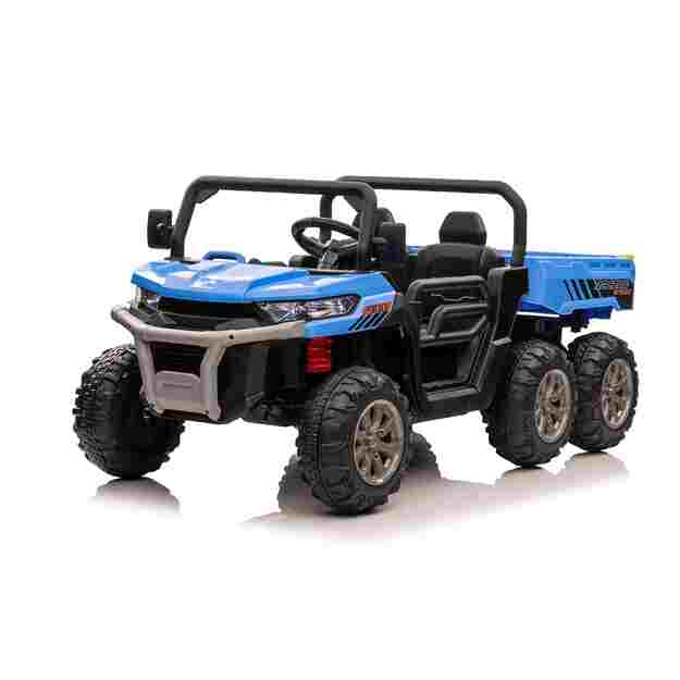Dvivietis elektromobilis Farmer Truck Speed 900, mėlynas