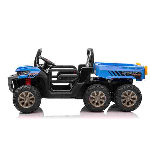 Dvivietis elektromobilis Farmer Truck Speed 900, mėlynas
