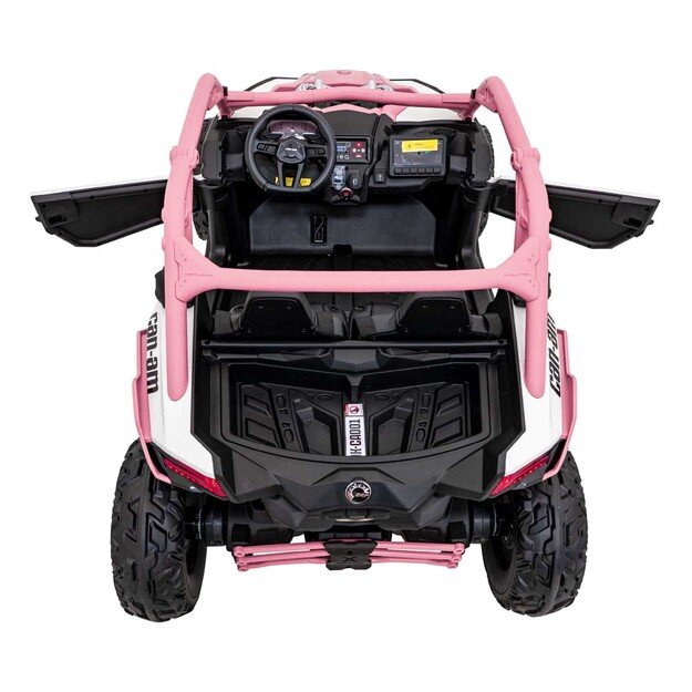 Dvivietis elektromobilis bagis Maverick Turbo RR, rožinis