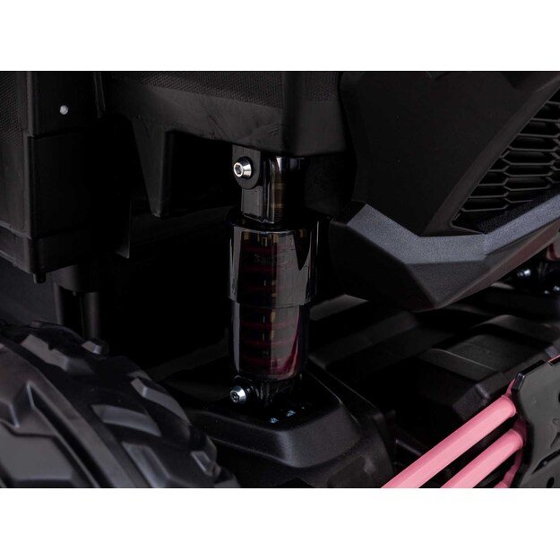 Dvivietis elektromobilis bagis Maverick Turbo RR, rožinis