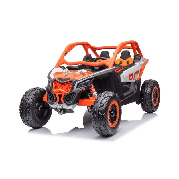 Dvivietis elektromobilis 4x4 bagis Can-am RS DK-CA001, oranžinis 6