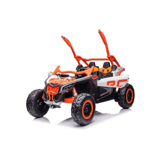 Dvivietis elektromobilis 4x4 bagis Can-am RS DK-CA001, oranžinis 9