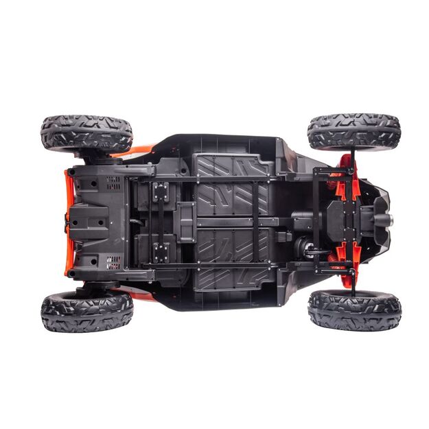 Dvivietis elektromobilis 4x4 bagis Can-am RS DK-CA001, oranžinis 10