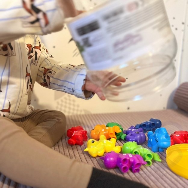 Edukacinis Montessori rūšiavimo rinkinys „Suderink skaičius“ 13 el., WOOPIE