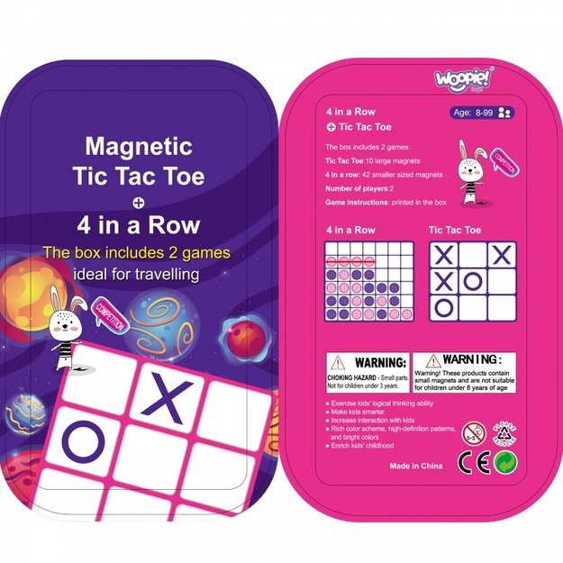 Magnetinis žaidimas 2in1, WOOPIE