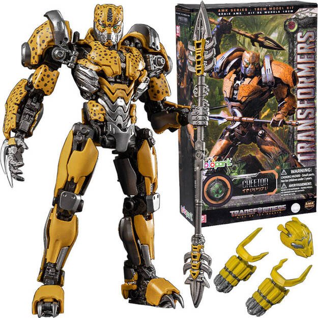 Žaislinis Hasbro Cheetor transformerio figūrėlė su priedais 18cm 