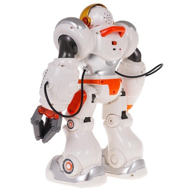 Nuotoliniu būdu valdomas robotas, oranžinis