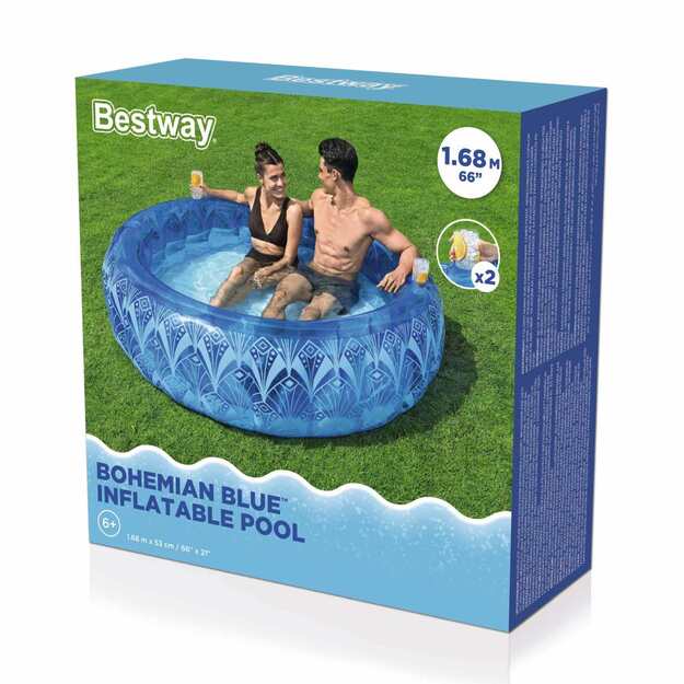 Pripučiamas baseinas vaikams 168x53cm Bestway