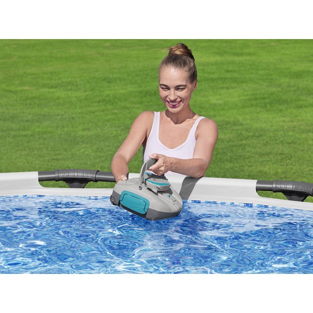 Automatinis akumuliatorinis baseino dulkių siurblys „Bestway AquaTronix G100“  