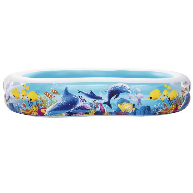 Pripučiamas baseinas vaikams 262x157x46cm, Bestway