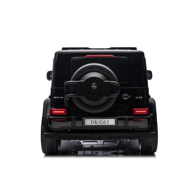 Dvivietis elektrinis visureigis vaikams Mercedes Benz G63 AMG XXL, juodas