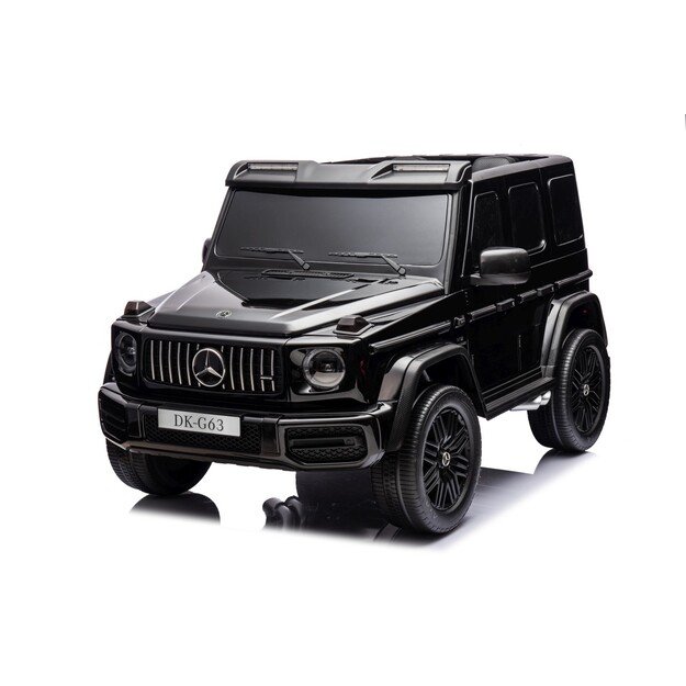 Dvivietis elektrinis visureigis vaikams Mercedes Benz G63 AMG XXL, juodas