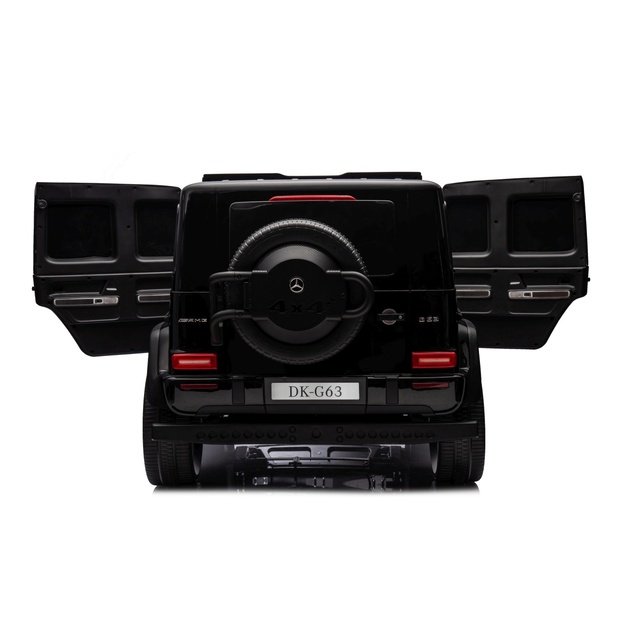 Dvivietis elektrinis visureigis vaikams Mercedes Benz G63 AMG XXL, juodas