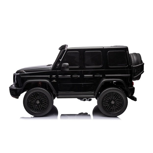 Dvivietis elektrinis visureigis vaikams Mercedes Benz G63 AMG XXL, juodas