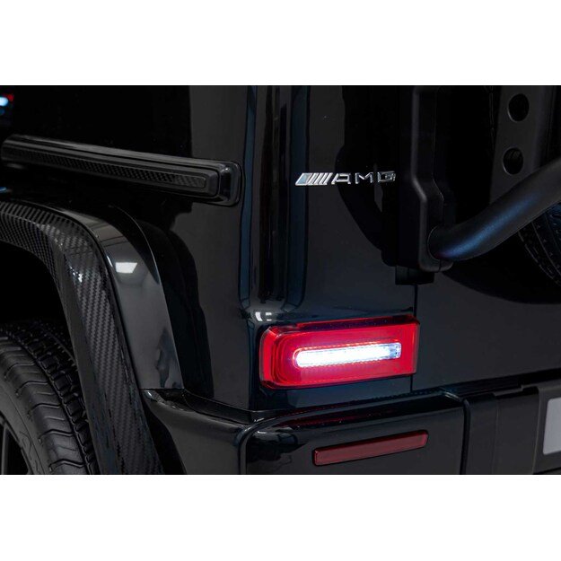 Dvivietis elektrinis visureigis vaikams Mercedes Benz G63 AMG XXL, juodas