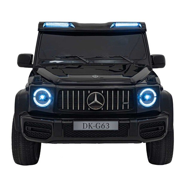 Dvivietis elektrinis visureigis vaikams Mercedes Benz G63 AMG XXL, juodas