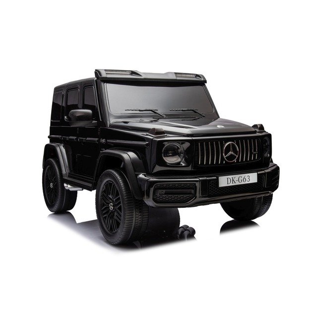 Dvivietis elektrinis visureigis vaikams Mercedes Benz G63 AMG XXL, juodas