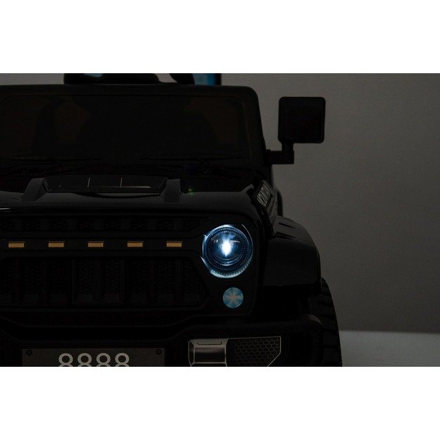 Vienvietis elektrinis visureigis vaikams Off Road MOUNTAIN, rožinis