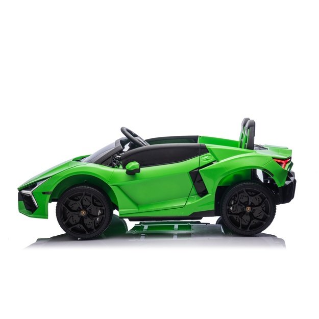 Dvivietis elektromobilis vaikams Lamborghini Revuelto XL, žalias