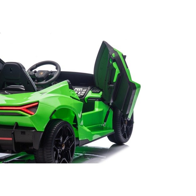 Dvivietis elektromobilis vaikams Lamborghini Revuelto XL, žalias