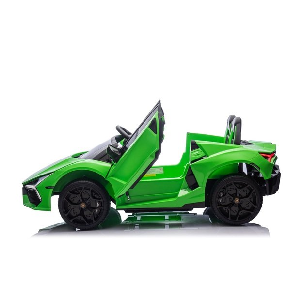 Dvivietis elektromobilis vaikams Lamborghini Revuelto XL, žalias