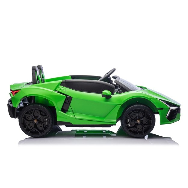 Dvivietis elektromobilis vaikams Lamborghini Revuelto XL, žalias