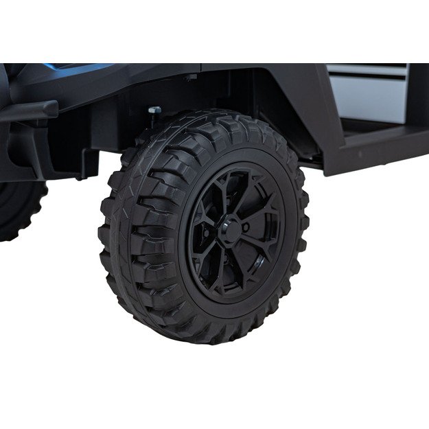 Dvivietis elektrinis visureigis vaikams Champion Pick-Up, juodas