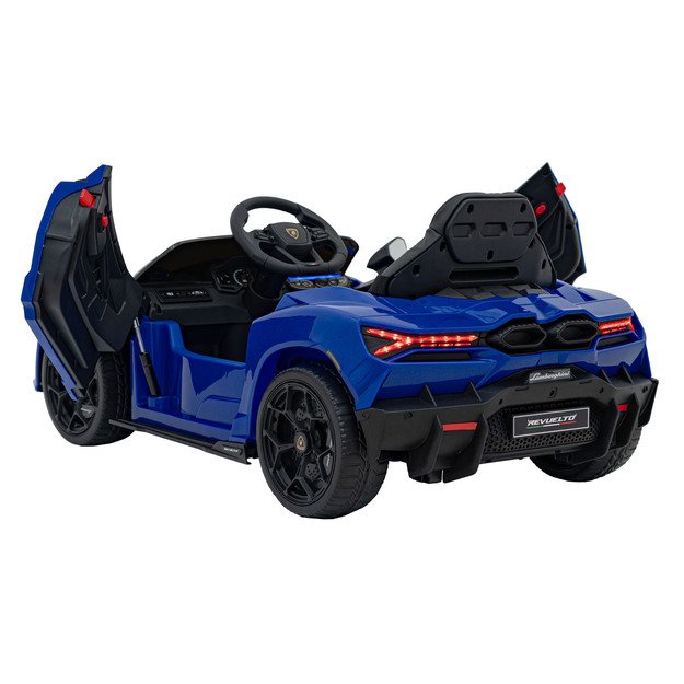 Vienvietis elektromobilis vaikams Lamborghini Revuelto, mėlynas
