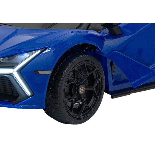 Vienvietis elektromobilis vaikams Lamborghini Revuelto, mėlynas